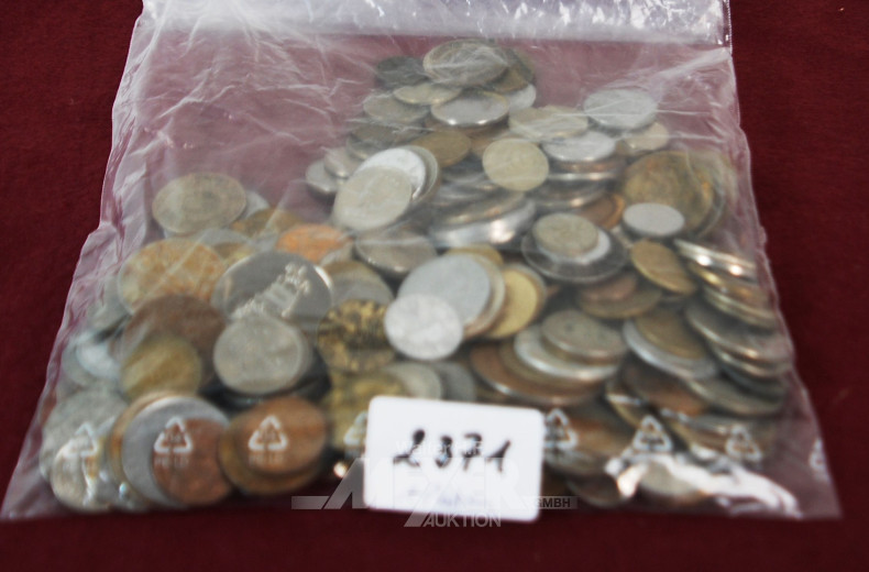 Posten div. ausländischer Währungs-