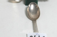 7 kl. Löffel, 800er Silber, ca. 85 g