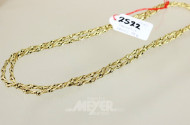 lange Kette, gedreht, 585er GG