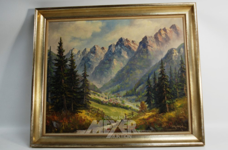 Gemälde ''Gebirgslandschaft''