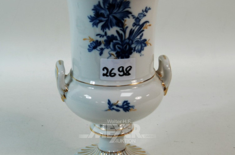 Porz.- Henkelvase ''Meißen''