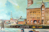 Gemälde ''Hamburg''