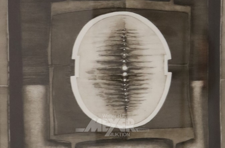 Lithographie ''Sezir-Tisch''