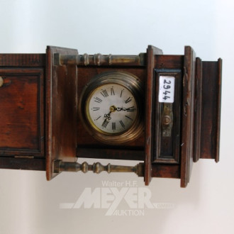 kl. Uhren-Schränkchen, ca. 49 cm