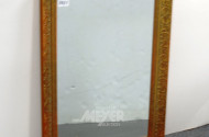 Spiegel im Goldrahmen, ca. 58 x 39 cm