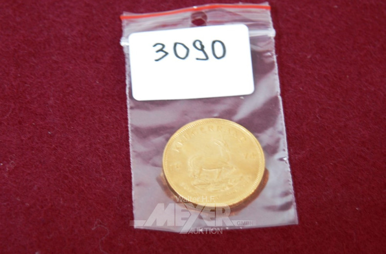 Krügerrand Münze 1974