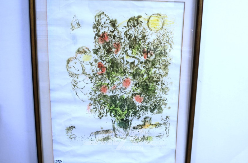 Druck nach Schagall,