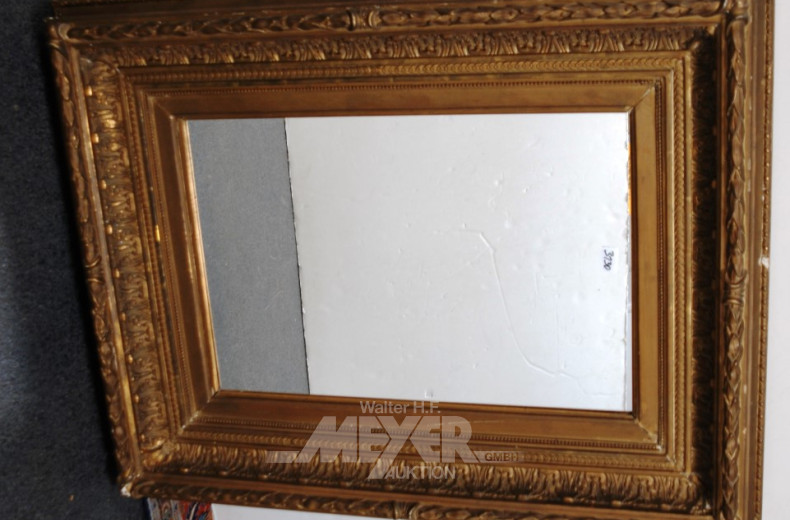 Spiegel im goldf. Barock-Rahmen,