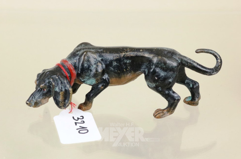 Wiener-Bronze-Figur  ''gr. Dackel''