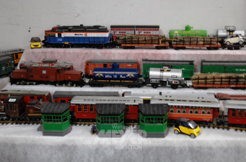 gr. Gartenbahn bestehend aus