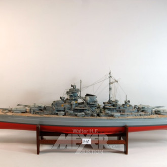 Schiffsmodell ''Schlachtschiff'',