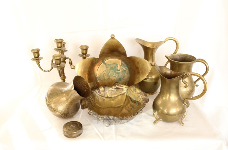 Posten Messing-Dekorationen: