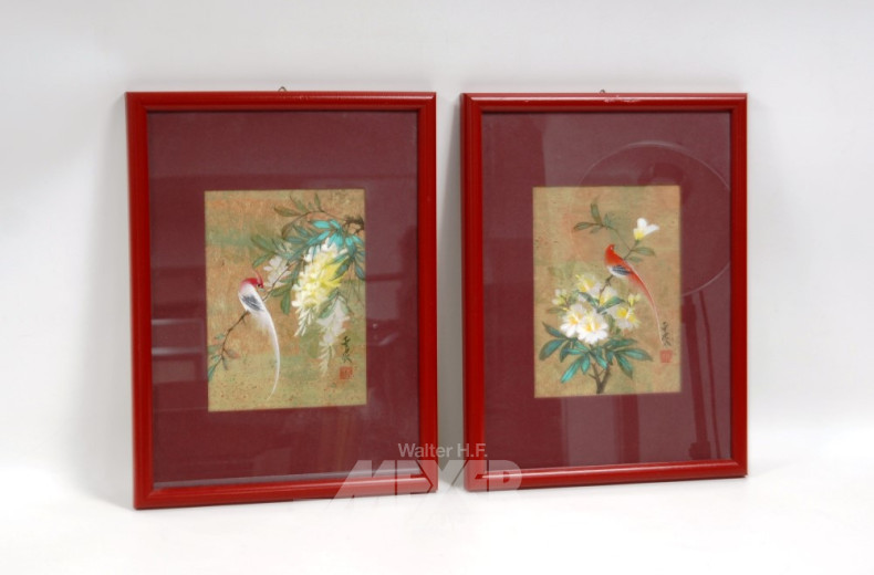 2 kl. Gemälde ''Stillleben'',