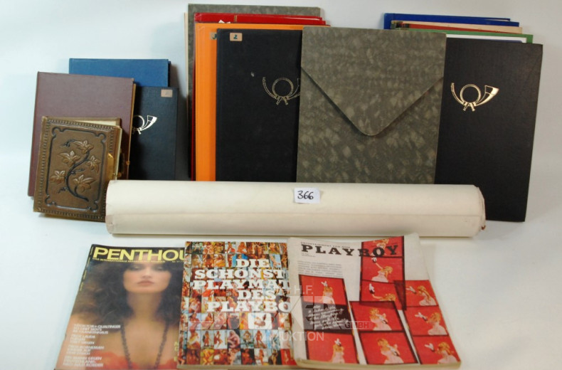 Posten Briefmarken, Magazine und Plakate