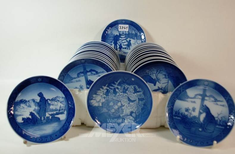 Porz.-Weihnachtsteller