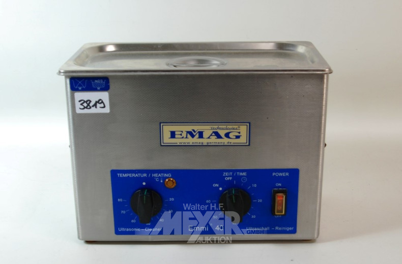 Ultraschall- Reinigungsgerät ''Emag'',