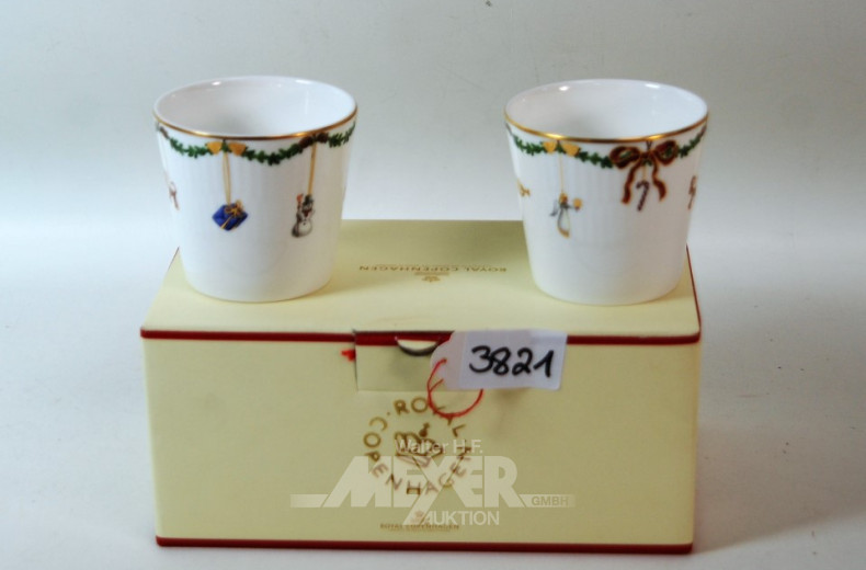 2 Porz.-Becher ''Royal Copenhagen'',