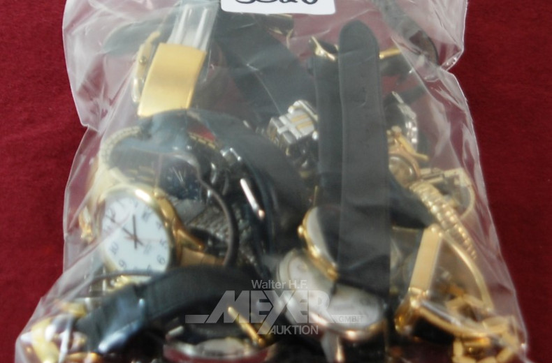 Posten Armbanduhren, ca. 10 Stk.