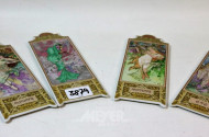 4 Porz.-Wandplaketten,'' Die Jahreszeiten''