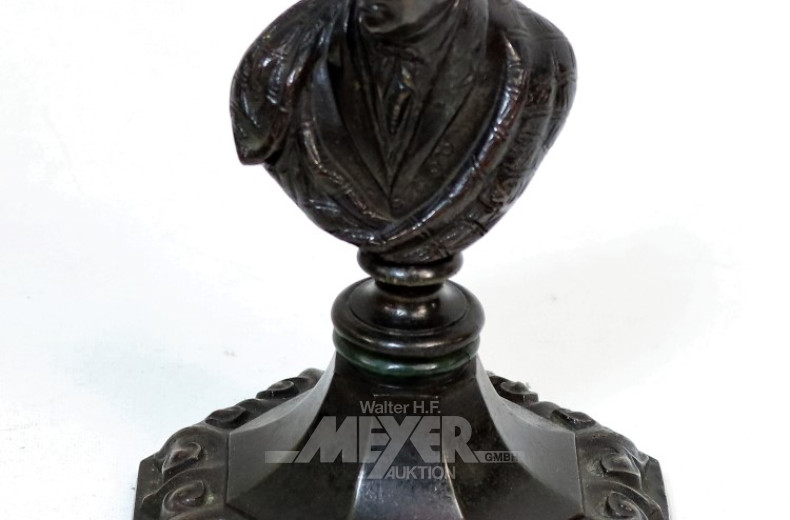 kl. Bronzebüste ''Ratsherr''