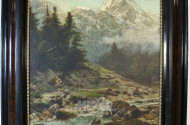 Gemälde ''Matterhorn''