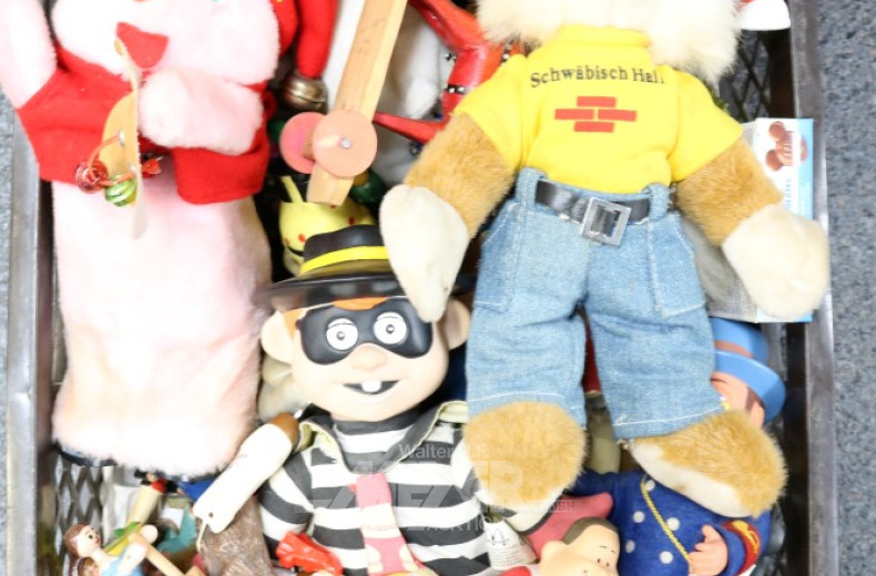 Posten werbe-Figuren (1 Kiste)