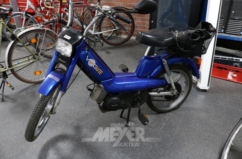 Mofa ''Peugeot'', Typ: Vogue, blau
