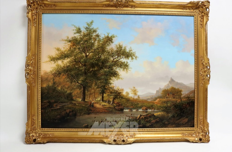 Bild ''romantische Landschaft''