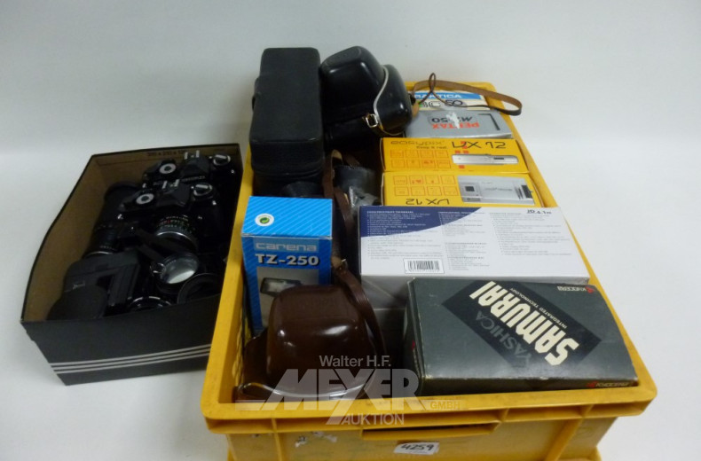 gr. Posten Foto und Kameratechnik