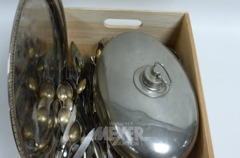 gr. Posten Auflagebesteckteile,