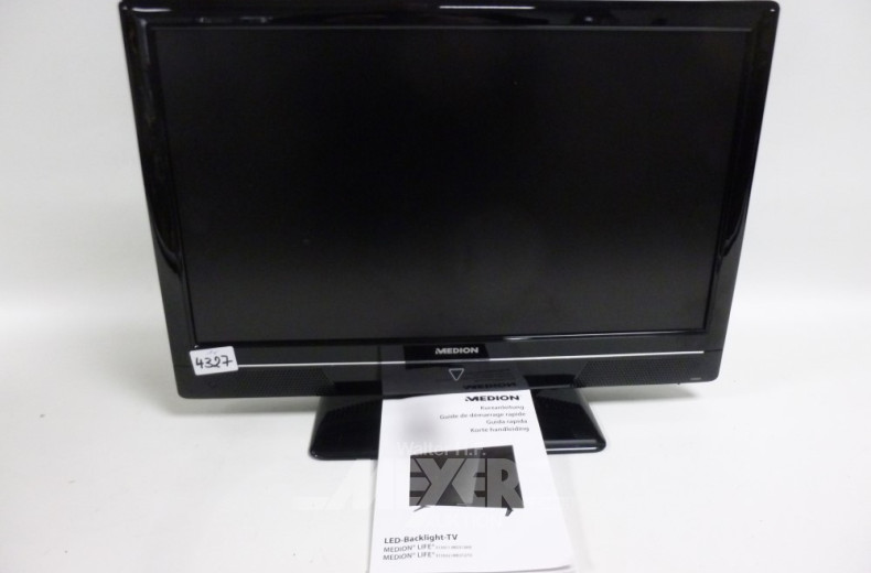 kl. Flat-TV ''MEDION'', 21,5 Zoll
