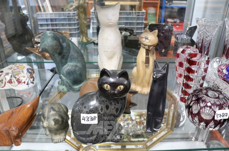 Katzenfigur-Sammlung