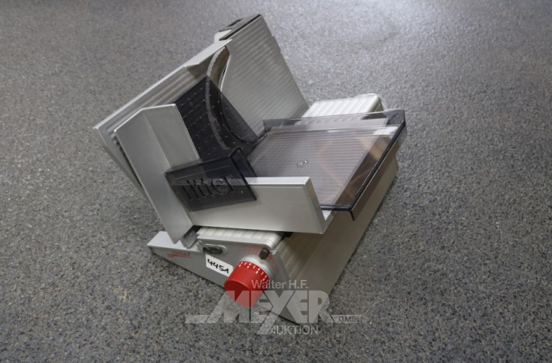 Aufschnitt-Schneidemaschine ''RITTER''