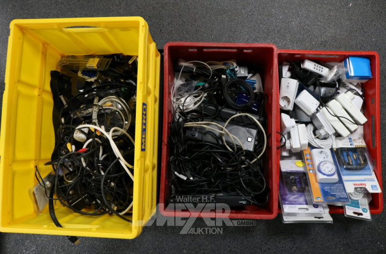 Posten Kabel und Zeitschaltuhren