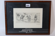 Lithographie ''Polospiel''
