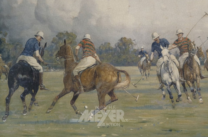 Bild ''Polospieler''