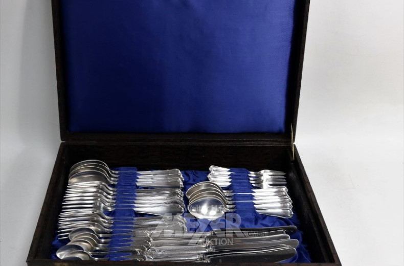 Besteckkasten, 39-tlg., 90er Aufkage