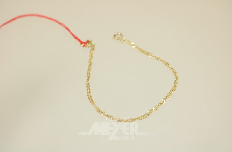 Fußkettchen, 750er GG