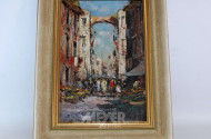 Gemälde ''Marktszene''