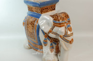Keramik-Dekoration ''Elefant'', bestoßen
