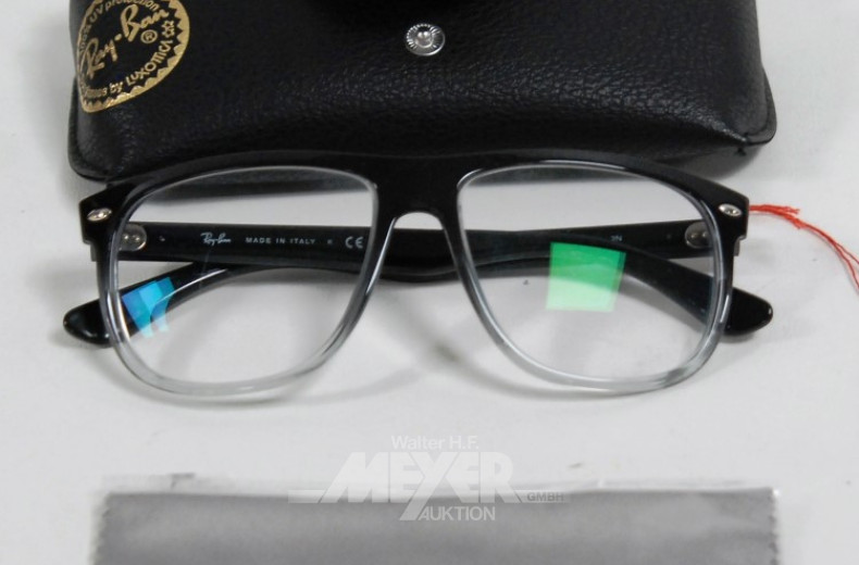 Brille mit Etui, RAY BEN