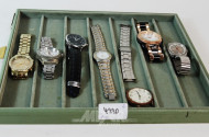 7 Herren-Armbanduhren
