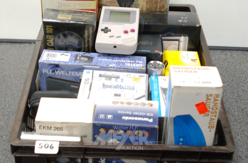 Posten div. Hausrat: Navi, Nintendo DS