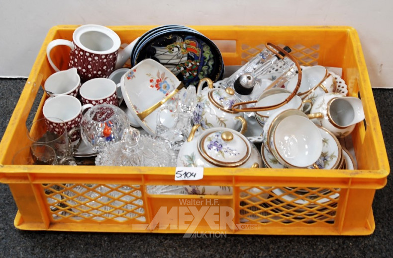 Posten versch. Hausrat: