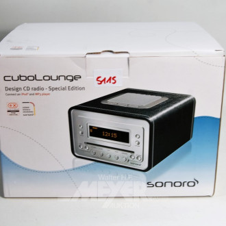 CD-Radio SONORO CuboLounge, OVP