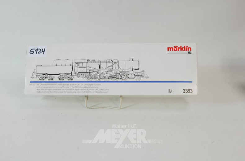 Dampflok BR 52, MÄRKLIN HO 3393