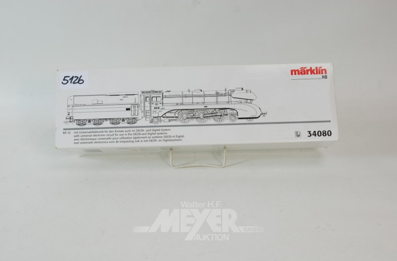 Dampflok BR 10, MÄRKLIN HO 34080