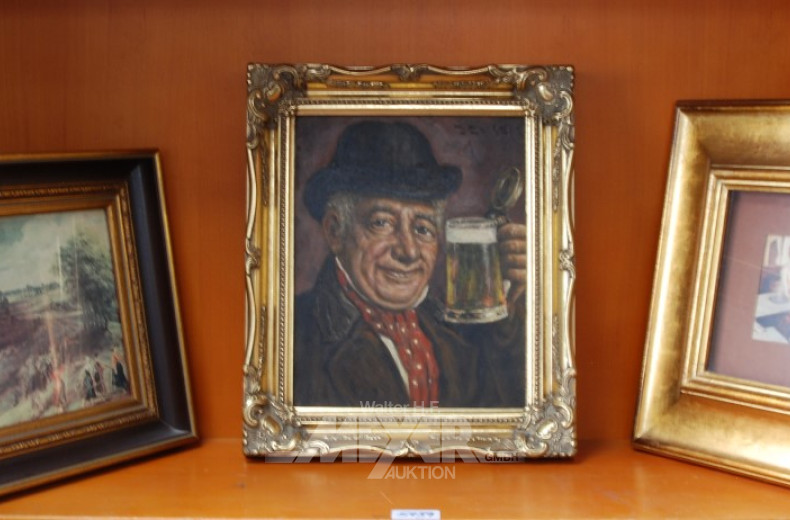 3 versch. Bilder und Drucke, gerahmt