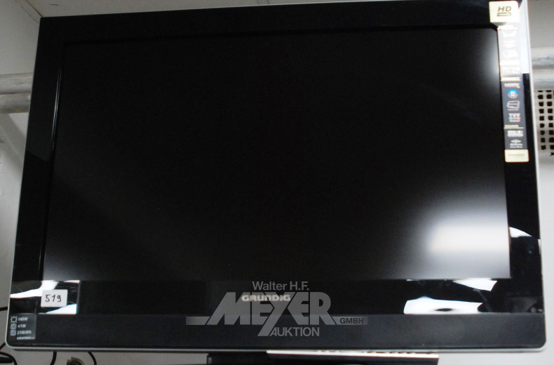Flat-TV, GRUNDIG, mit FB,