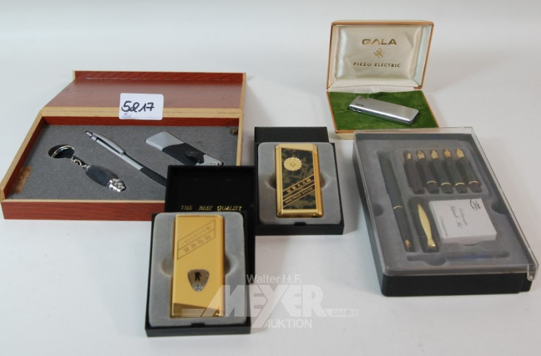 Posten bestehend aus:Feuerzeugen und